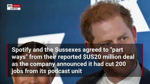 'F---ing grifters'- Spotify exec mocks Sussexes' podcast cancellation