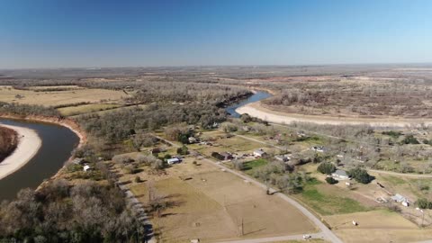 Brazos River, Simonton, TX Jan. 17, 2022