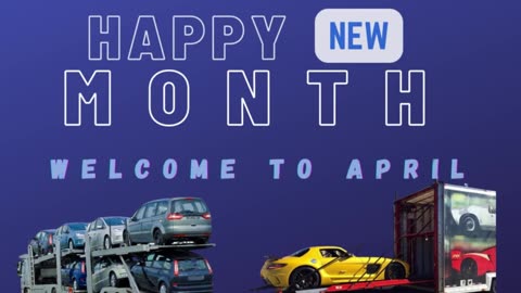 Best Auto Shipping Company In USA.| Happy New Month | Call +1 833 233 4447