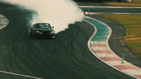 Car Drift Video _ Mustang Drift