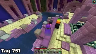 I Survived 100 days on a Survival Island in Minecraft Hardcore!!