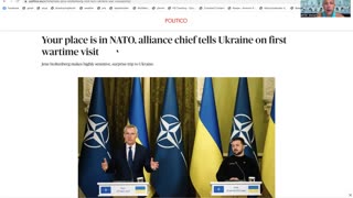 NATO SAYS UKRAINE BELONGS IN NATO! BRING ON THE WAR!