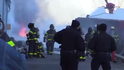 FNTV Reporting: NYPD warehouse of DNA and other evidence destroyed by 3 alarm fire in Brooklyn - biological evidence dating back decades