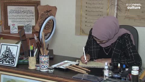 Morocco's art of Arabic calligraphy rises after Unesco heritage award
