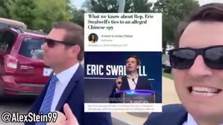 Alex Stein Confronts Eric Swalwell - 5/1/23