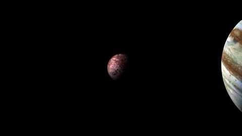 NASA’s Juno Spacecraft Flies Past Io and Jupiter,