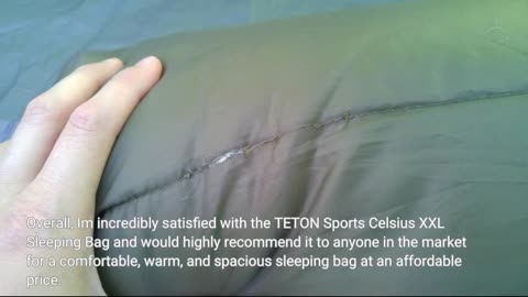 Real Reviews: TETON Sports Sleeping-Bags TETON Sports Celsius XXL Sleeping Bag