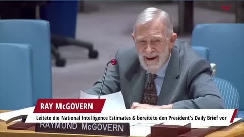 Ehem. CIA-Offizier McGovern über Ukraine & NordStream vor dem UN-Sicherheitsrat