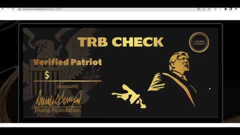 TRB Golden Check Review ⚠️BEWARE⚠️ TRB Golden Check REALLY Worth it ? TRBTrump Golden Check