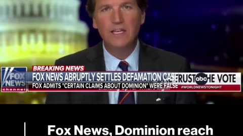 Fox News has reached a settlement with Dominion Voting Systems, agreeing to pay $787.5 million.