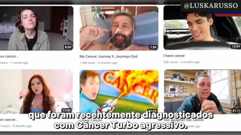 Influenciadores e YouTubers com Câncer Turbo 💉