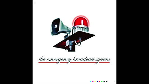 FLAG OF WHITE BY THE EMERGENCY BROADCAST SYSTEM