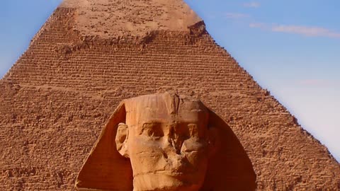 sphinx is a mythical creature with the head of a human, and the body of a lion