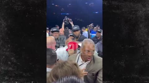 Floyd Mayweather, John Gotti III Exhibition Fight Ends In Chaos, Multiple Brawls