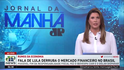 Fala de Lula impacta mercado financeiro do Brasil