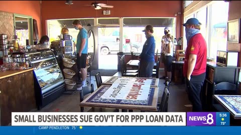 159 ASBL SUES Trump Administration Over PPP Loans - CBS KFMB 8 July 14 2020