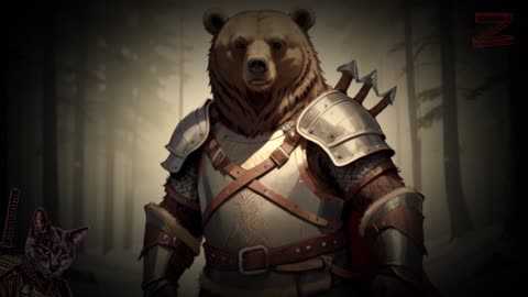 Zanimations fantasy lore. The king of zhe bears. (Ursus Beartahmahn)