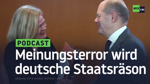 Meinungsterror wird deutsche Staatsräson
