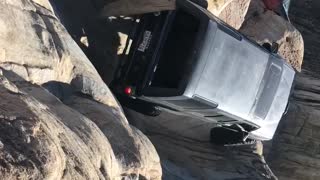 Rock crawling at Moon Rocks