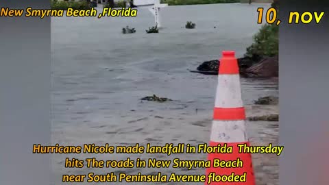 new smyrna beach nicole,hurricane nicole hits new smyrna beach florida today