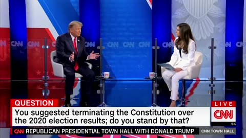 'We Have To Live Up To The Constitution': Trump Clarifies Comments On 'Suspending' Constitution