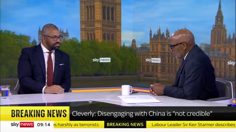 UK Foreign Secretary James Cleverly 'does not regret China visit'