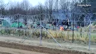 Belarus migrants: Polish guards fire warning shots