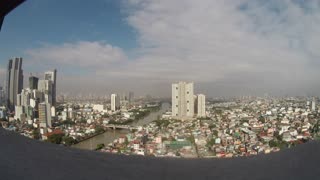 Time laps over pasig river mandaluyong