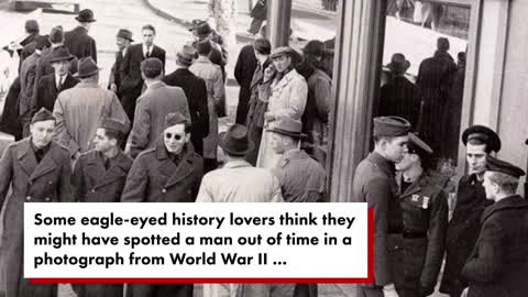 Facebook convinced time travel is real after ‘cellphone’ spotted in WWII pic