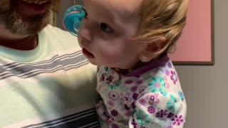 Baby Can't Find Her Missing Binkie