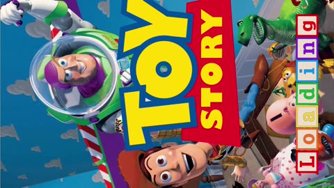 90s Toy Story 2K loading video
