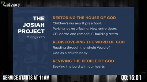 Sunday 09.17.2023 11AM - Pastor Jim Domen