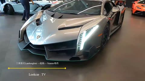 Geneva Motor Show - Lamborghini Veneno #suppercar #lookcartv