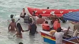 Tremenda pelea en Playa Blanca, Barú