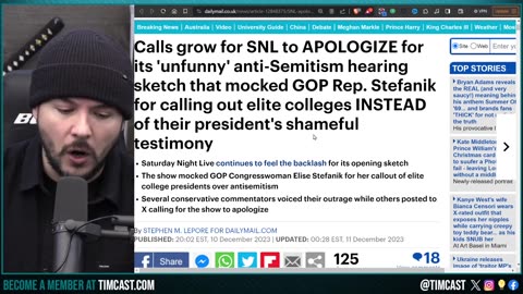 SNL SLAMMED For DEFENDING Anti Semitic Universities, UPENN Head RESIGNS As WOKE Hypocrisy EXPOSED