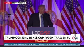 Donald Trump SPEECH at Fort Myers Florida at GOP Dinner- April 21, 2023