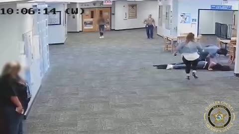 Content warning: Florida High School student viciously attacks his teacher