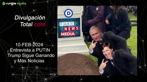 10-FEB-2024 En Vivo: Entrevista a Putin, Trump Sigue Ganando, Biden Senil y Más Noticias