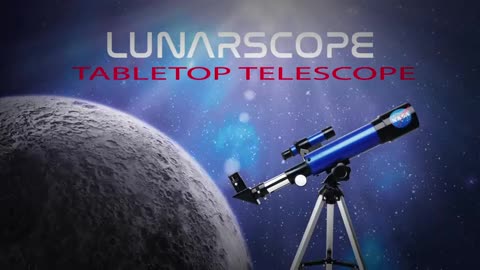 NASA Lunar Telescope for Kids – 90x Magnification