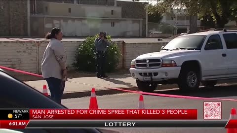 3 dead, 2 injured after crime spree in San Jose, Milpitas; suspect arrested