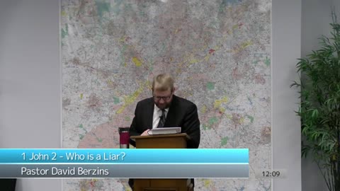 1 John 2 - Who is a Liar. | Pastor Berzins