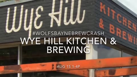 WolfsBayne Brew Crash - Wye Hill Kitchen & Brewery