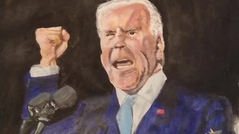Joe Biden Portrait Challenge..... With A Twist!