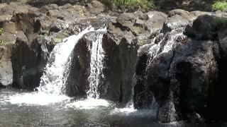 Honolulu, HI — Lili'uokalani Botanical Garden Falls