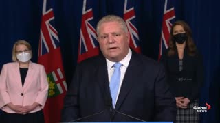 Ontario, Canada, Premier Declares State of Emergency
