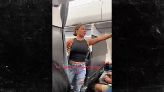 Woman Freaks Out on Flight, Claims to See Something Not Actually There