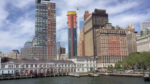 Amazing boat view of NYC