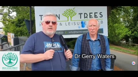 Dr Gerry Waters MEP candidate talks to Philip Dwyer 13-05-24
