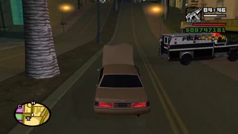 Police Run GTA San Andreas Gangs Wars
