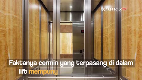 Mengapa di Dalam Lift Diberi Cermin?